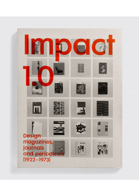 【预售】Impact Regular 1.0字体设计：1922-1973年间的杂志封面集 Impact 1.0: Design magazines, journals and periodicals [1