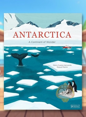 【预售】南极洲:一片神奇的大陆 Antarctica: A Continent of Wonder 原版英文青少年读物进口书籍图书外版正版