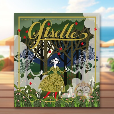 【现货】【法国插画师Charlotte Gastaut】吉赛尔Giselle英文儿童绘本插画师6-9岁精装Charlotte Gastaut 进口原版书Tate Publish