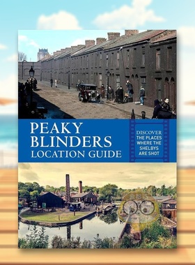 【现货】《浴血黑帮》电视剧指南英文生活综合进口原版外版书平装Peaky Blinders Location Guide Antonia Hicks Batsford书籍图书