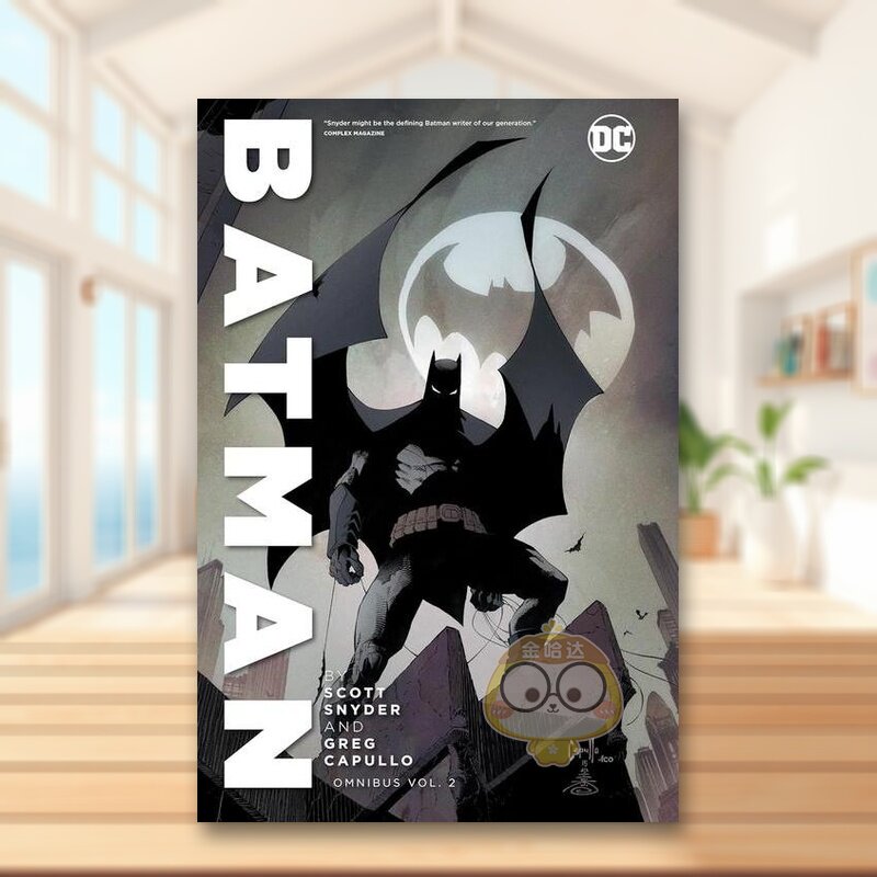 【现货】【DC Comics】蝙蝠侠总集卷2英文漫画进口原版书Batman by Scott Snyder & Greg Capullo Omnibus Vol. 2 GregCapullo书籍