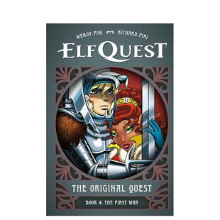 【预售】精灵之旅：原始冒险 卷4——首次之战 ElfQuest: The Original Quest 原版英文漫画书 美国漫画界里程碑 女性创作40年进口