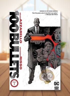 【预售】【DC Comics】100颗子弹1（2024新版）英文漫画简装进口原版书100 Bullets Book One (2024 Ed) Azzarello  Brian书籍图书