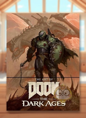 【预售】毁灭战士：黑暗时代 游戏设定集 The Art of DOOM: The Dark Ages 原版英文艺术插画原画设定集进口书籍图书外版正版