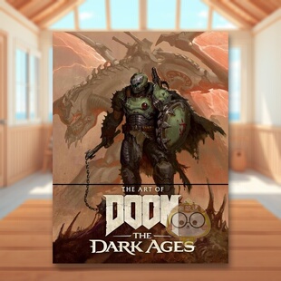 【预售】毁灭战士：黑暗时代 游戏设定集 The Art of DOOM: The Dark Ages 原版英文艺术插画原画设定集进口书籍图书外版正版