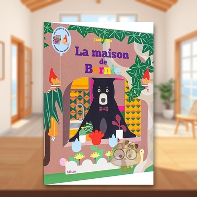 【现货】【立体书】伯尼的家法文儿童立体书纸板书La Maison de Bernie进口原版外版书籍Janik CoatHelium图书正版