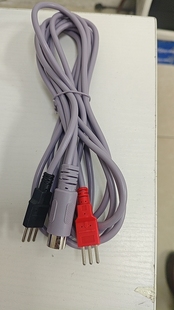 生物电配件按摩器波动仪养生仪五孔五芯导线电极