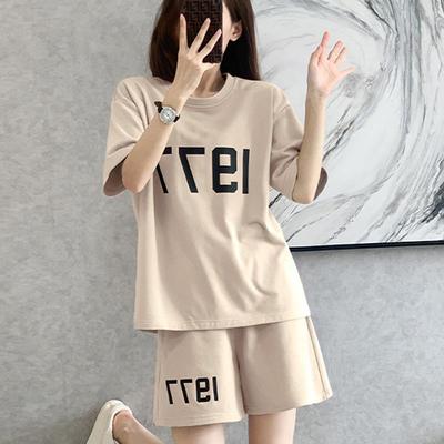 M-4XL时尚休闲运动套装夏