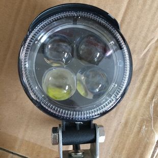 倒车 3寸圆凸透镜4珠聚光超亮LED射灯汽车大灯农用货车12v24v改装