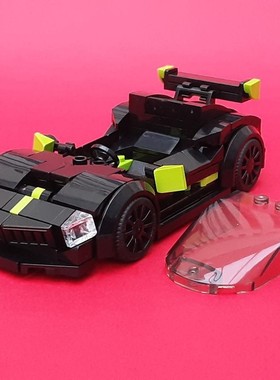 MOC-82382 电子图纸 拼插积木 轻型跑车 153片