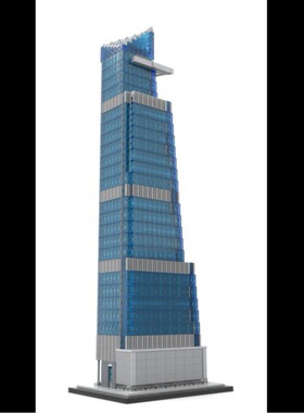 MOC-183374 30哈德逊庭院1:800比例 3089片 电子图纸 拼插积木