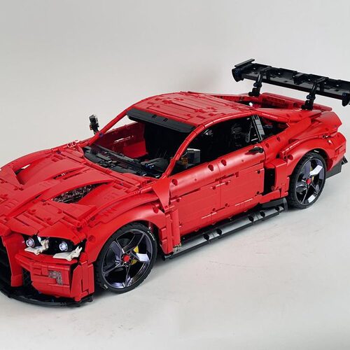 MOC-161785 宝吗  M4 GT3 电子图纸 拼插积木 3780片 四通道锂电
