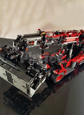 MOC-56222 大型集装箱正面起重机 3500pcs 国产拼装积木