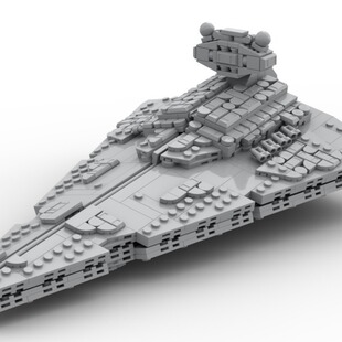 拼插积木 MOC 电子图纸 歼星舰 831片 XM281