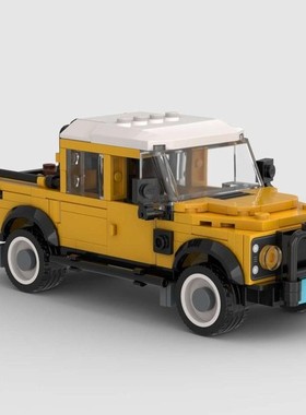 MOC-186359 卫士130 动物城市 皮卡 电子图纸 拼插积木 233