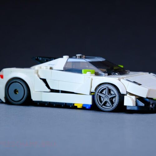 MOC-80118 柯N塞格Jesko Absolut 276片 电子图纸 拼插积木