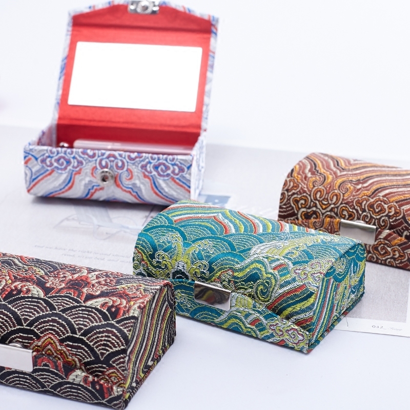 江崖海水口红盒烟盒收纳盒中国风