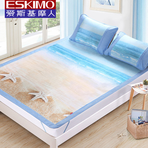 冰丝席三件套1.8m床1.2席子2.2凉席麻将1.35夏季儿童1.5米2.0竹2m