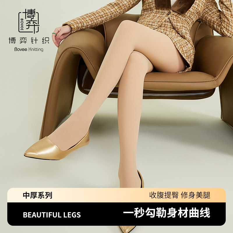 sk春秋连裤袜光腿神器收腹提臀裤袜女防勾耐磨面膜袜100D打底裤