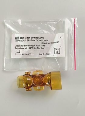 GE原装Engstrom R860呼吸机流量传感器1505-3231-000全新进口