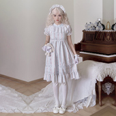 安妮梦境op withpuji原创设计纯棉doll感领口重工打揽lolita