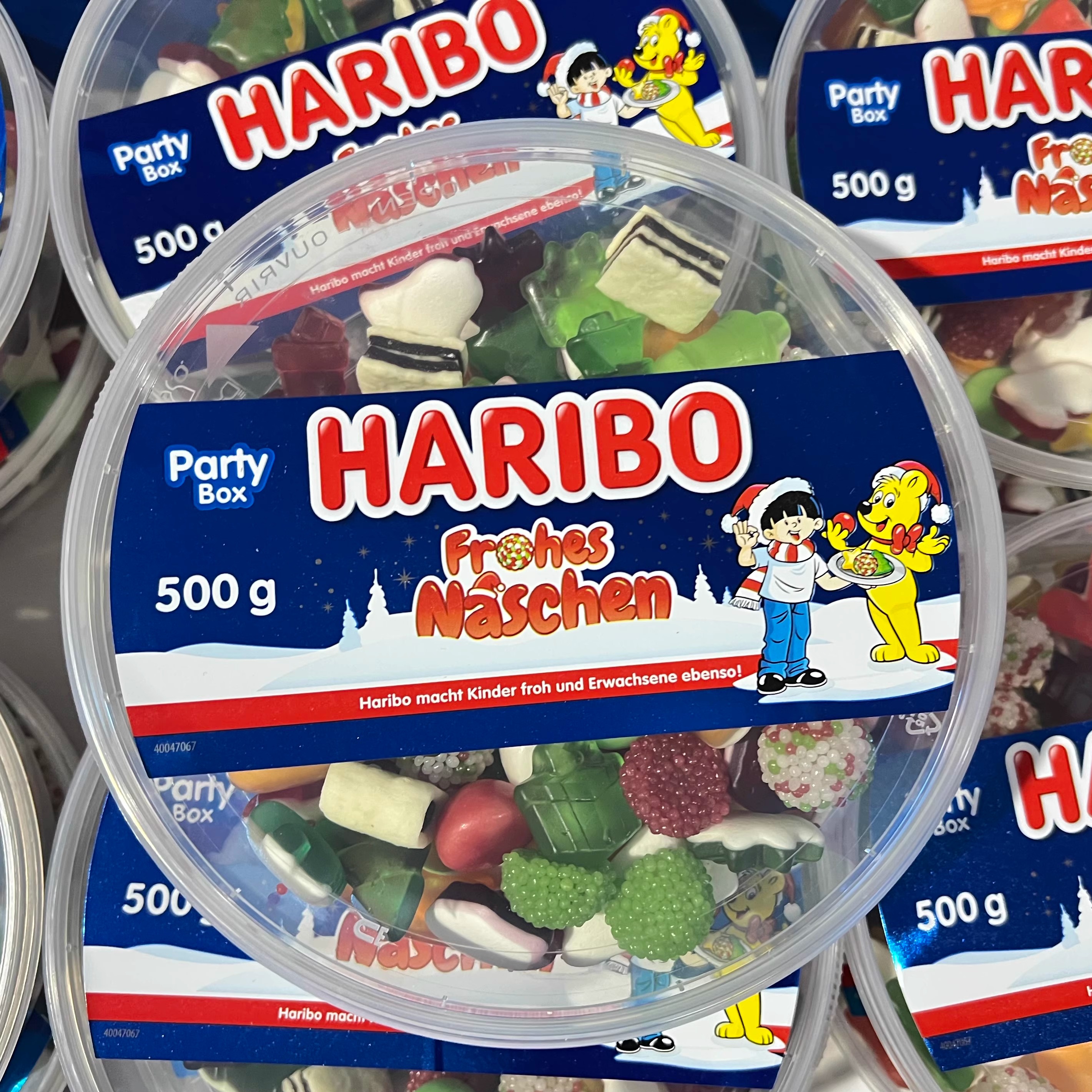 德国进口Haribo哈瑞宝软糖网红小熊软糖橡皮水果味儿童圣诞节糖果