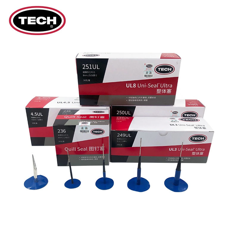 元征431泰克蘑菇钉补胎整体塞轮胎修补底片补片胶条3/4.5/6/8/10/