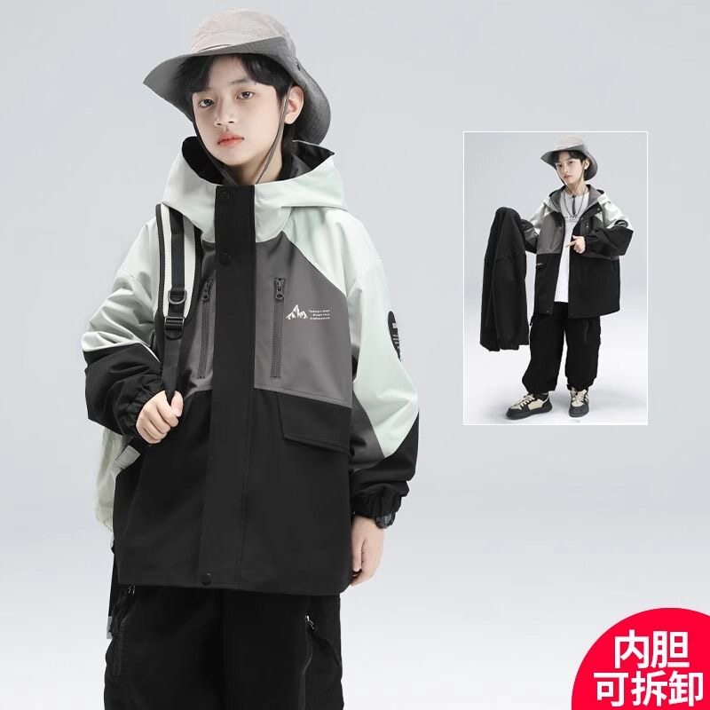 加厚加绒加棉春秋冬加棉可拆卸