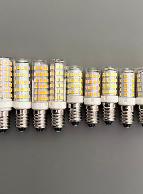 g9灯泡led节能g4插脚三色5w灯珠7双色e14螺口单色小插泡220v两针