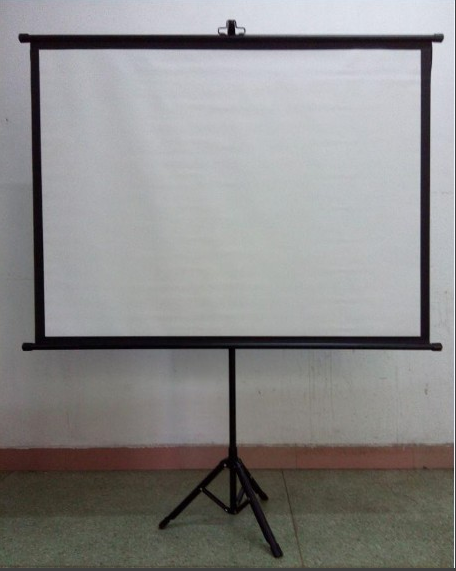 抗光支架带包包幕布50寸60寸4:316:9简易便捷投影仪幕布手动屏幕