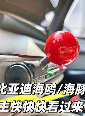 适用比亚迪海豚海鸥排挡杆改装换挡球头拨杆档把档位实用配件好物