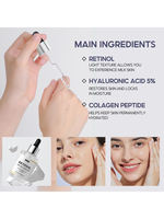 Face Retinol Serum Women Aging Skin Care Hydrating Essence thumbnail 3