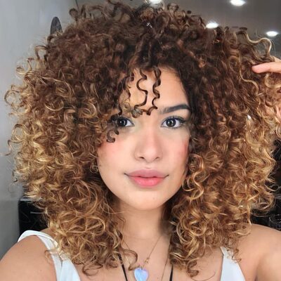 欧美短卷假发套CurlHairWigs