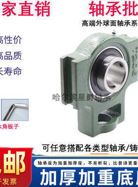 外球面轴承带T型座UCT305 T306 T307 T308 T309 T310 T311 T312