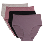 加肥加大码 中年中老年胖MM三角裤 女款 春夏秋冬棉质高腰收腹内裤