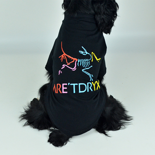 薄款 宠物亲子装 潮牌中大型犬边牧柴犬金毛萨摩雪纳瑞比熊夏季