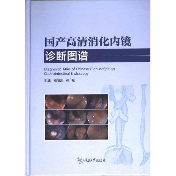 国产高清消化内镜诊断图谱 主编梅浙川, 何松 9787568942591