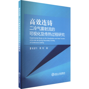 黄军著 张亚竹 9787502498580 可视化及传热过程研究 高效连铸二冷气雾射流