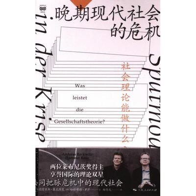 晚期现代社会的危机(德) 安德雷亚斯·莱克维茨, 哈特穆特·罗萨著上海人民出版社9787208184145