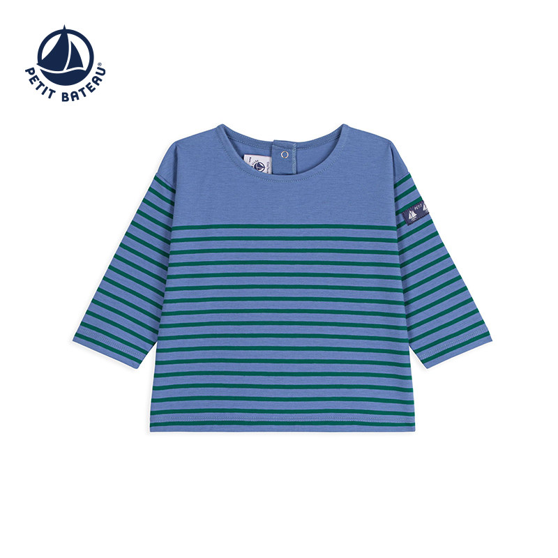 【26秋冬新品】法国小帆船童装Petitbateau婴幼儿长袖T恤衫A0H0T