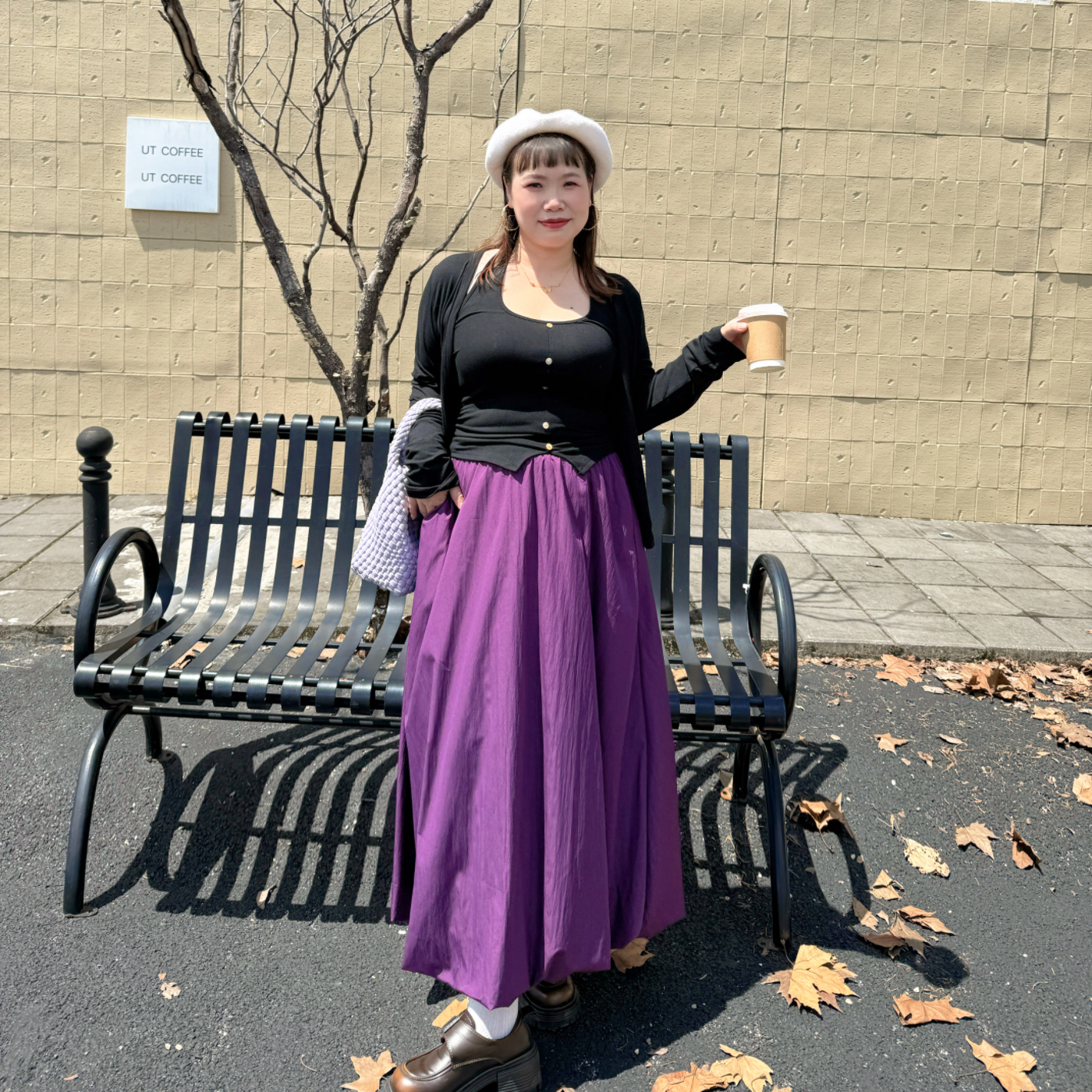 大码挂脖背心开衫半身花苞裙套装