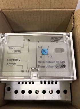 施耐德Schneider欠压脱扣器MN/UVR可调延时模块100/130VAC  33681