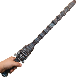 先天主将一炁神君王灵官 三五火车王元帅 灵官鞭桃木打神鞭