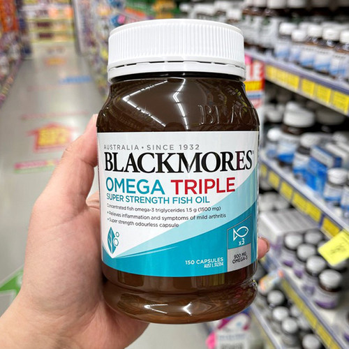 blackmores新包装倍浓缩精华鱼油