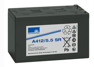 德国阳光蓄电池A412/5.5SRUPS不间断电源胶体12v5.5AH原装进口