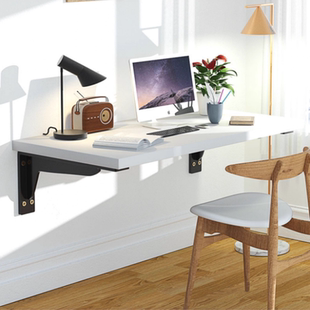 壁挂式 电脑桌卧室家用桌墙上悬空书桌办公桌挂墙写字台学习桌定制