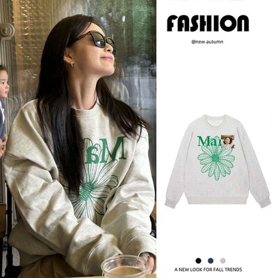 森屿猫加绒宽松棉欧美百搭上衣