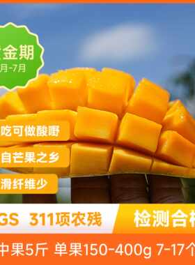 辰颐物语新鲜金煌芒果