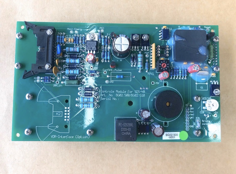 SAFETEC CONTROL MODULE FOR SDS-48 TYPE：BG02.500/BG02.510
