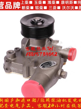 玉柴发动机原厂配件YC4108/YC4D水泵D0305水泵部件